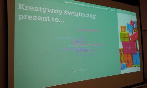 Zdjęcie przedstawia ekran z zadaniem dla student&oacute;w